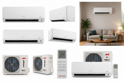 Aire Acondicionado Mirage NEX-T Inverter Frío/Calor | Máxima Eficiencia Energética